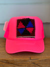 Orijinal Trucker Hat Hot Pink