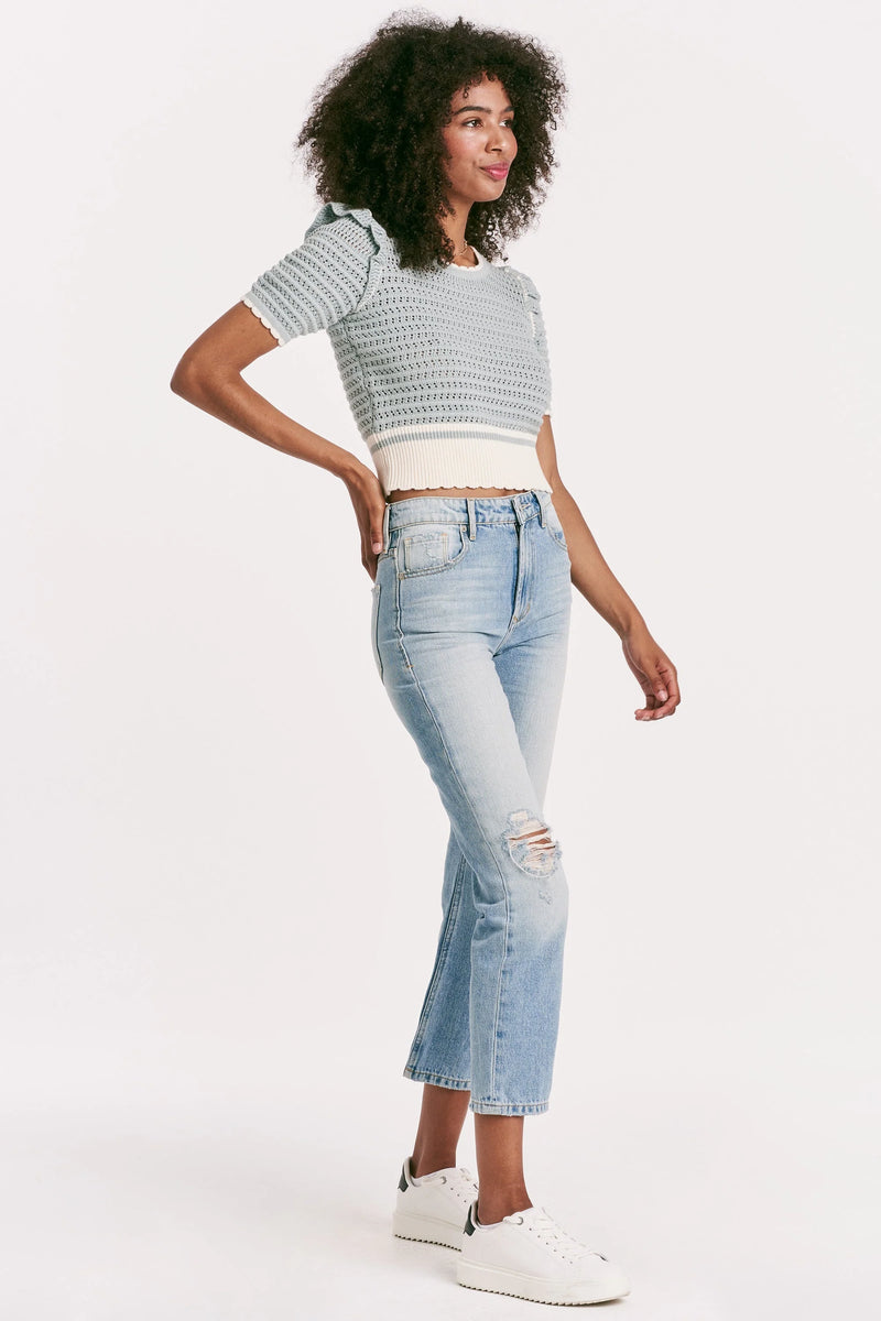 Neve Top in Pale Sage