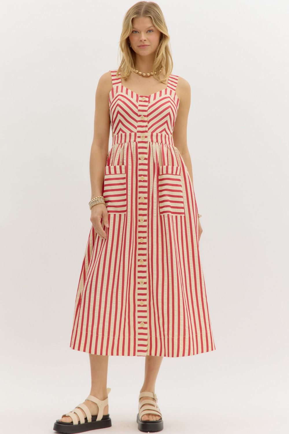 strapless open back dress Ryann Stripe Midi Dress – shop chartreuse