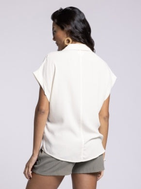 Sunnie Shirt in Soft Ivory