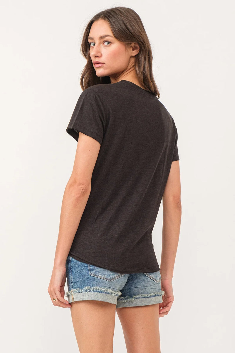 Ashton Top in Black