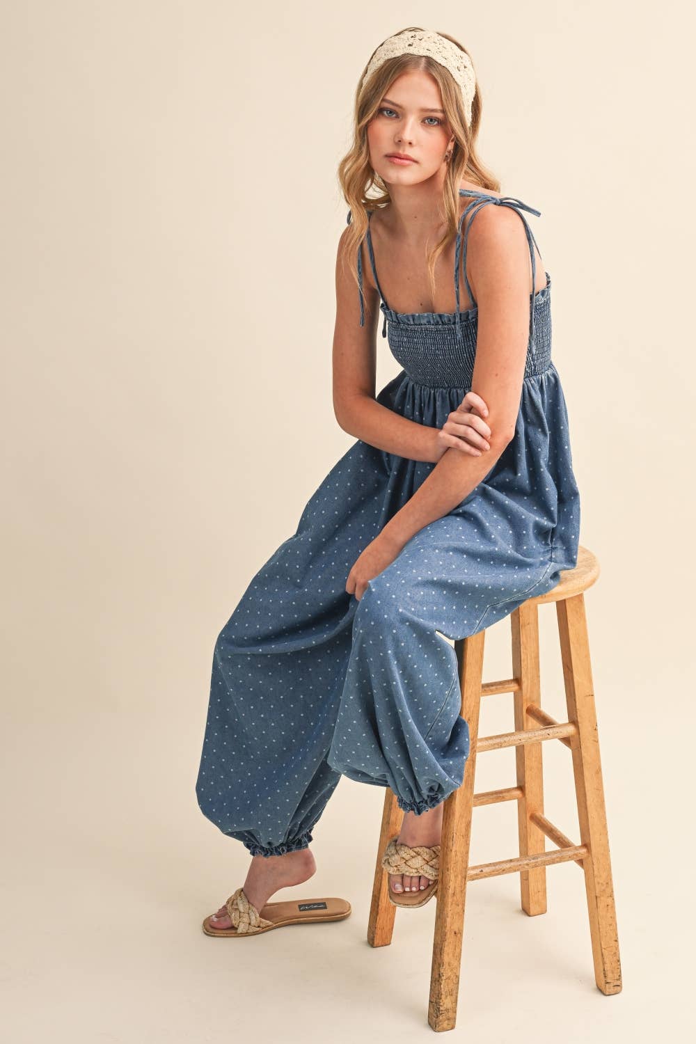 Polka Dot Jumpsuit
