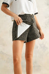 LEOPARD PRINT SKORT
