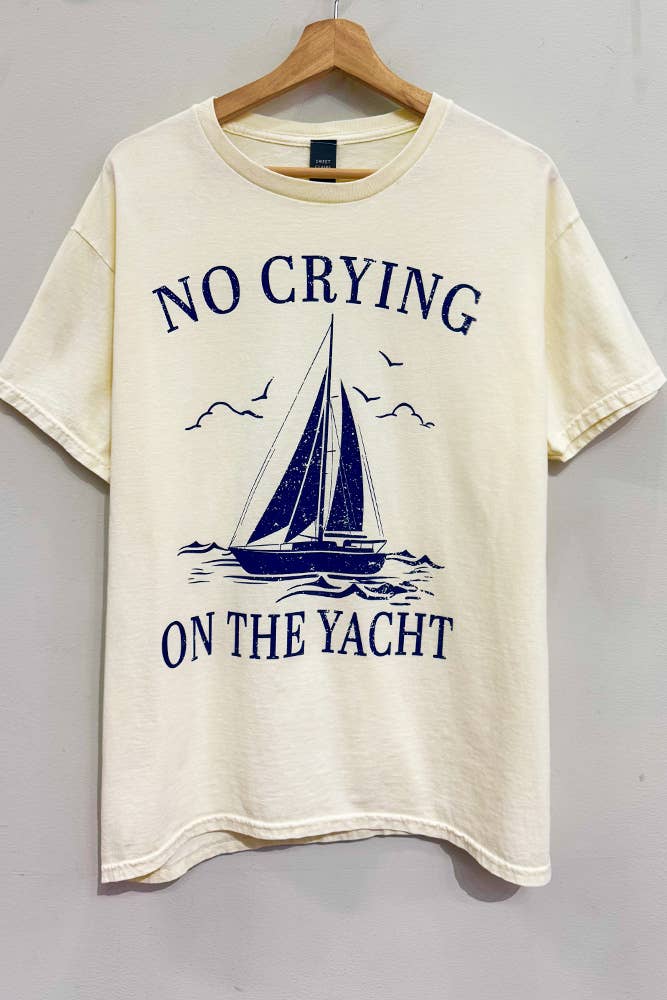 No Crying on the Yacht T-Shirt