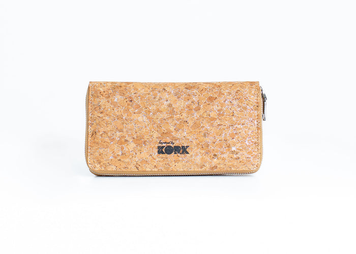 Kork Large Zip Wallet