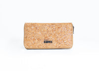 Kork Large Zip Wallet