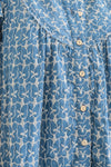 Embroidery Denim Shirt Dress