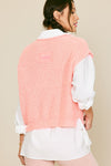 Loose Fit Sweater in Bubble Gum