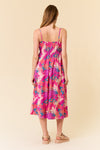 Tropical Print Dress