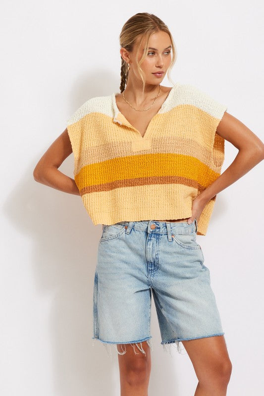 Sunshine Stripe Sweater