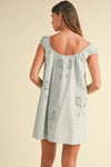 Bow Mint Dress