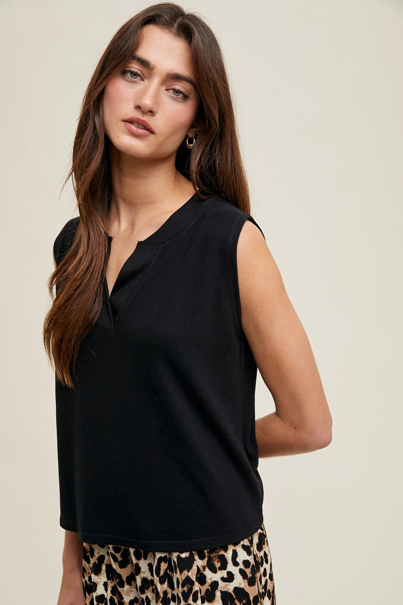 Notch Knit Tank