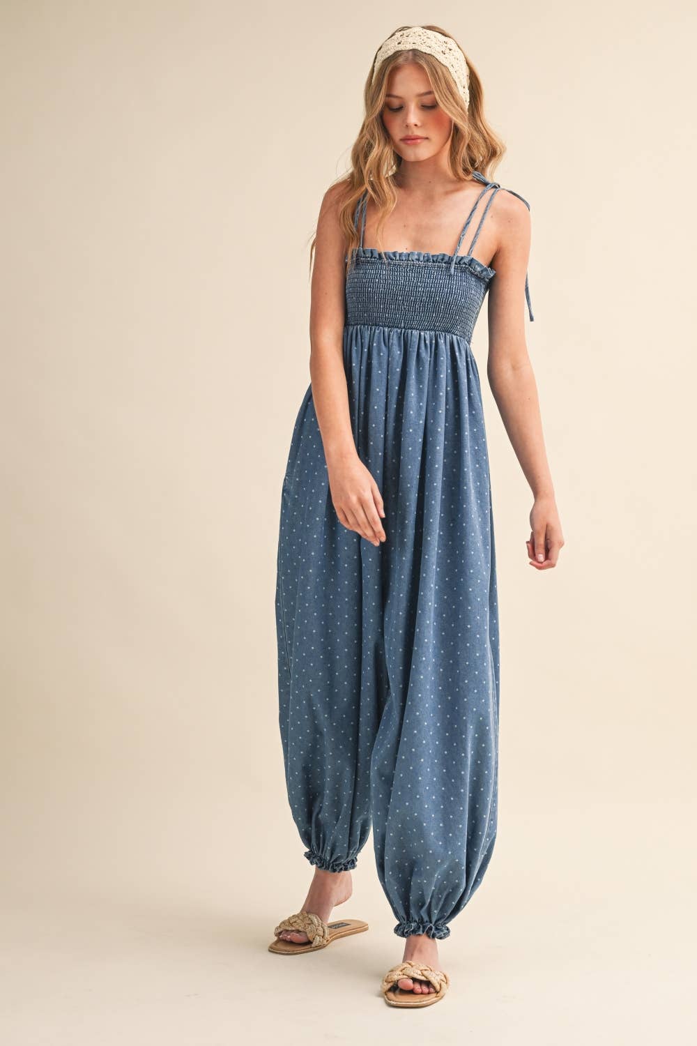 Polka Dot Jumpsuit