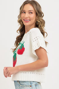 Tomato Fun Sweater