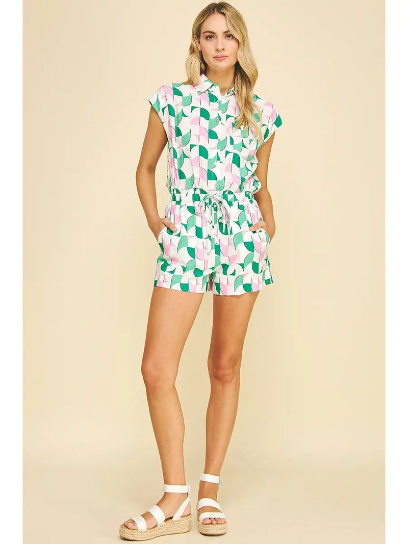 Matching Multi Print Top