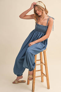Polka Dot Jumpsuit