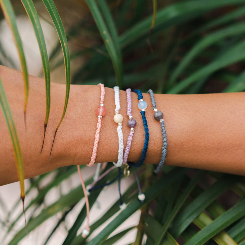 Braided Stone Bracelet