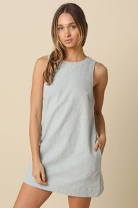 Eve Open-Back Mini Dress