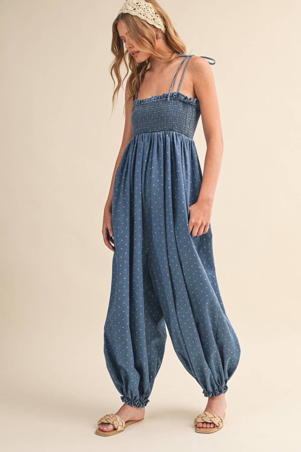 Polka Dot Jumpsuit