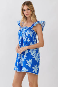 Smocked Mini Dress