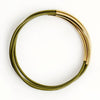 Leather and Metal Bar Bangles