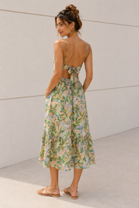 Tropical Breeze Midi Dress