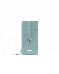 Cork Zippered Credit Card Wallet