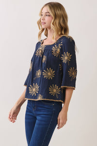 Square Neck Blouse