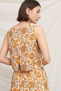 Floral Print Maxi Skirt