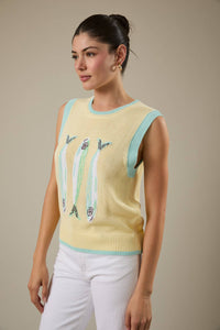 Fish Sweater Vest