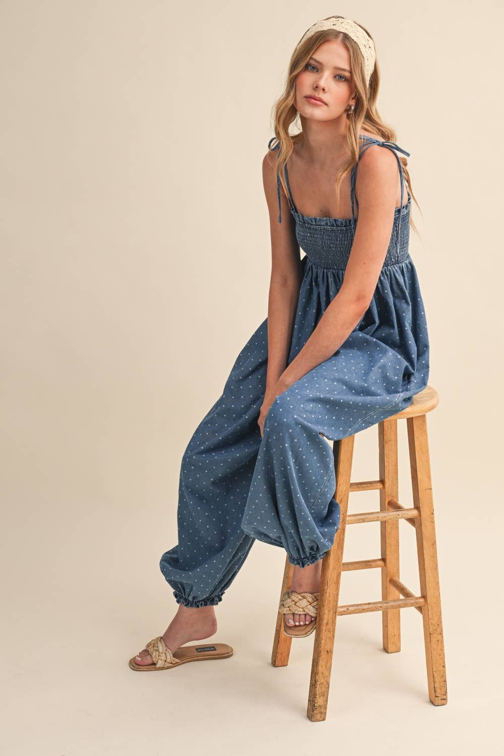 Polka Dot Jumpsuit