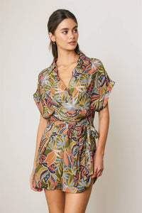 Island Waist Tie Romper