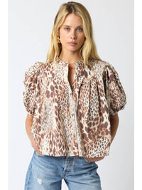 Melisa Leopard Shirt