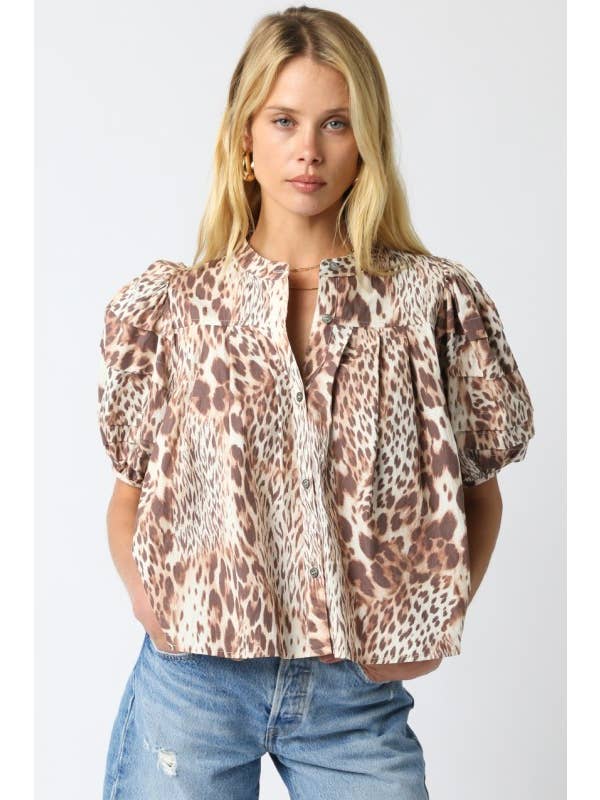 Melisa Leopard Shirt
