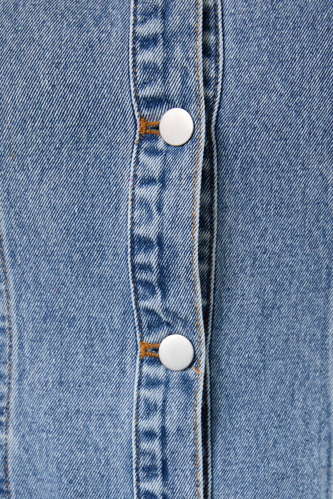 Fit and Flare Denim Dress