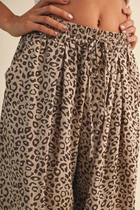Leopard Balloon Pants