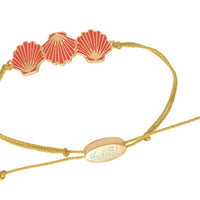 Seaside Triple Shell Slider Bracelet