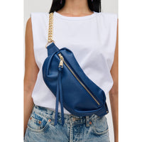 Celine Belt Bag in Indigo