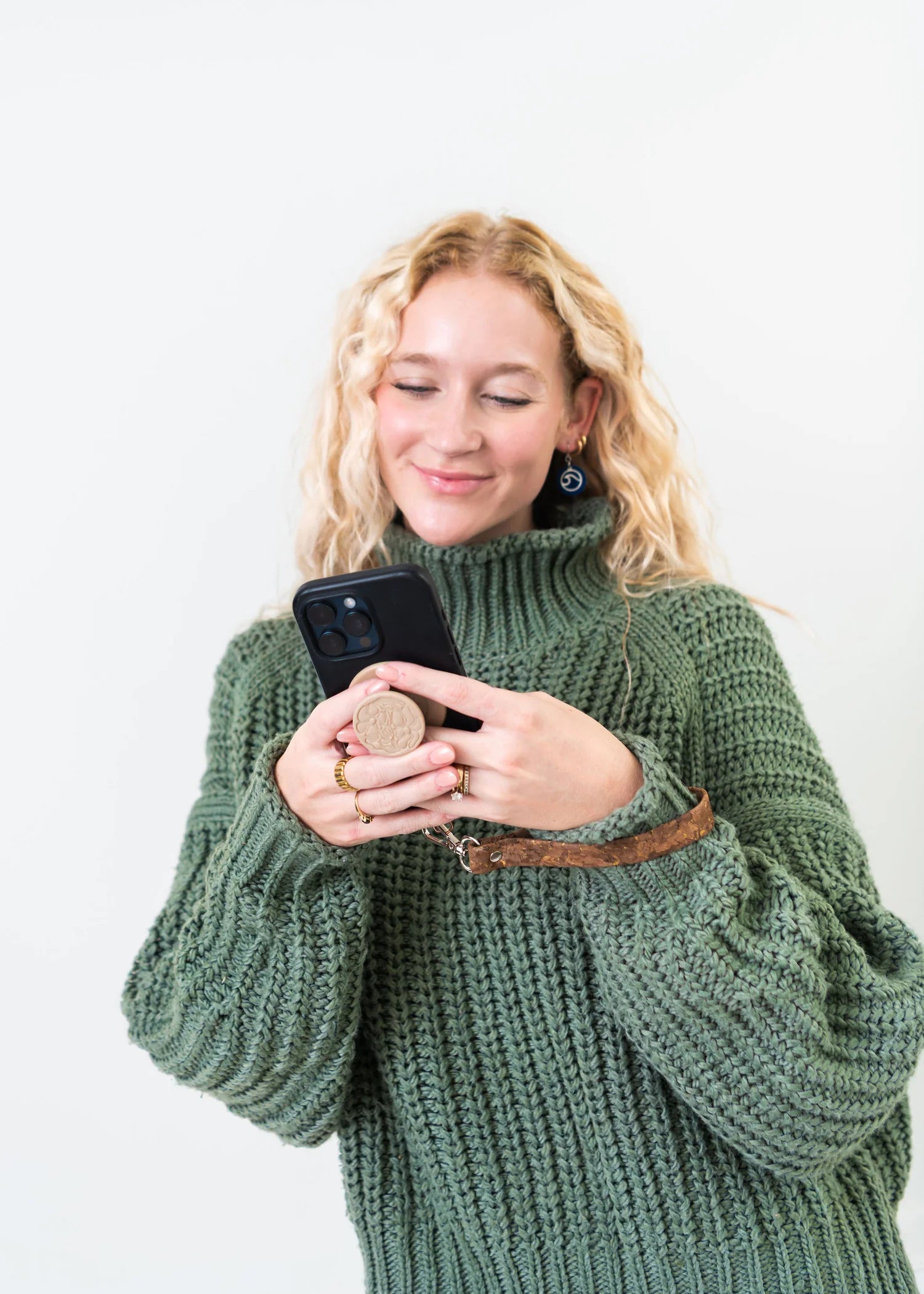 Cork Phone Wristlet Strap