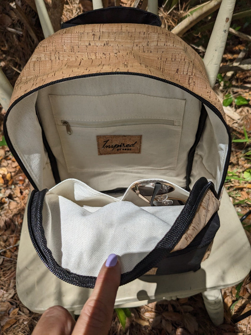 Butler Cork Backpack in Natural