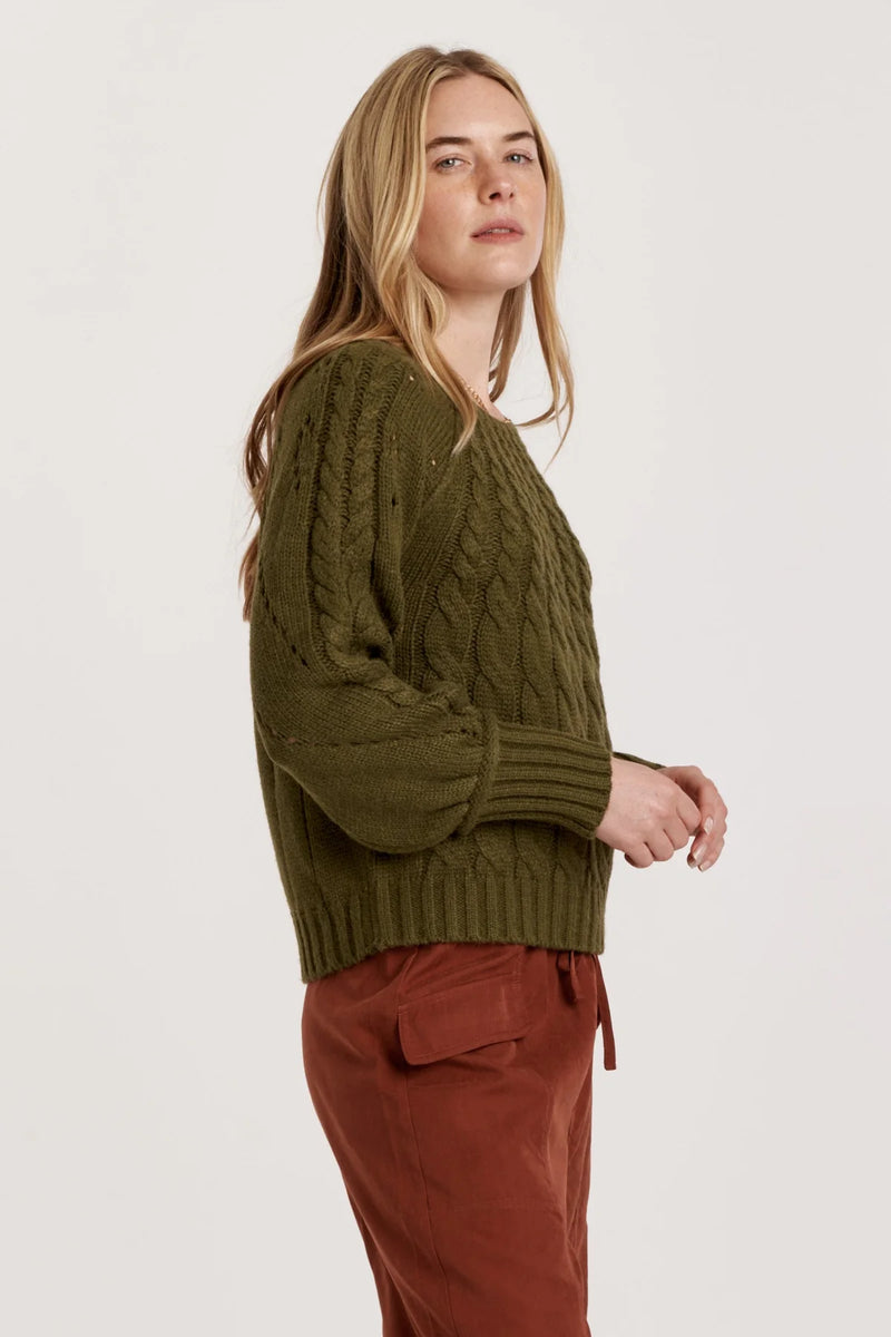 Paulette Sweater in Vineyard