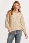 Paulette Sweater in Oyster