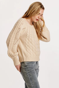 Paulette Sweater in Oyster