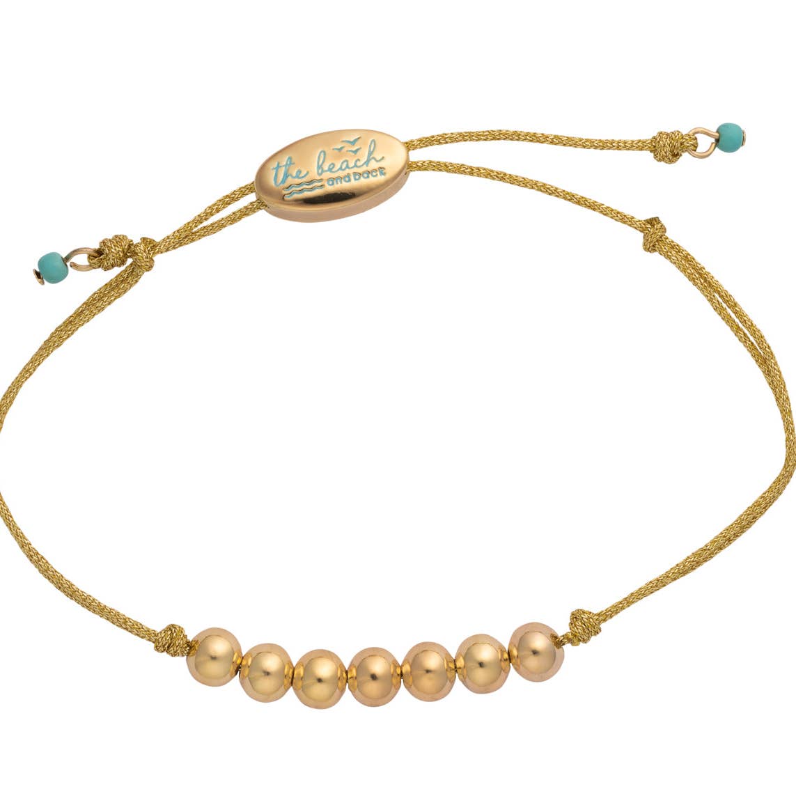 Seaside Bead Slider Bracelet