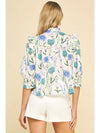 Spring 3/4 Sleeve Blouse