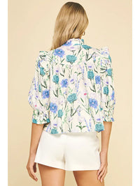 Spring 3/4 Sleeve Blouse