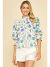 Spring 3/4 Sleeve Blouse
