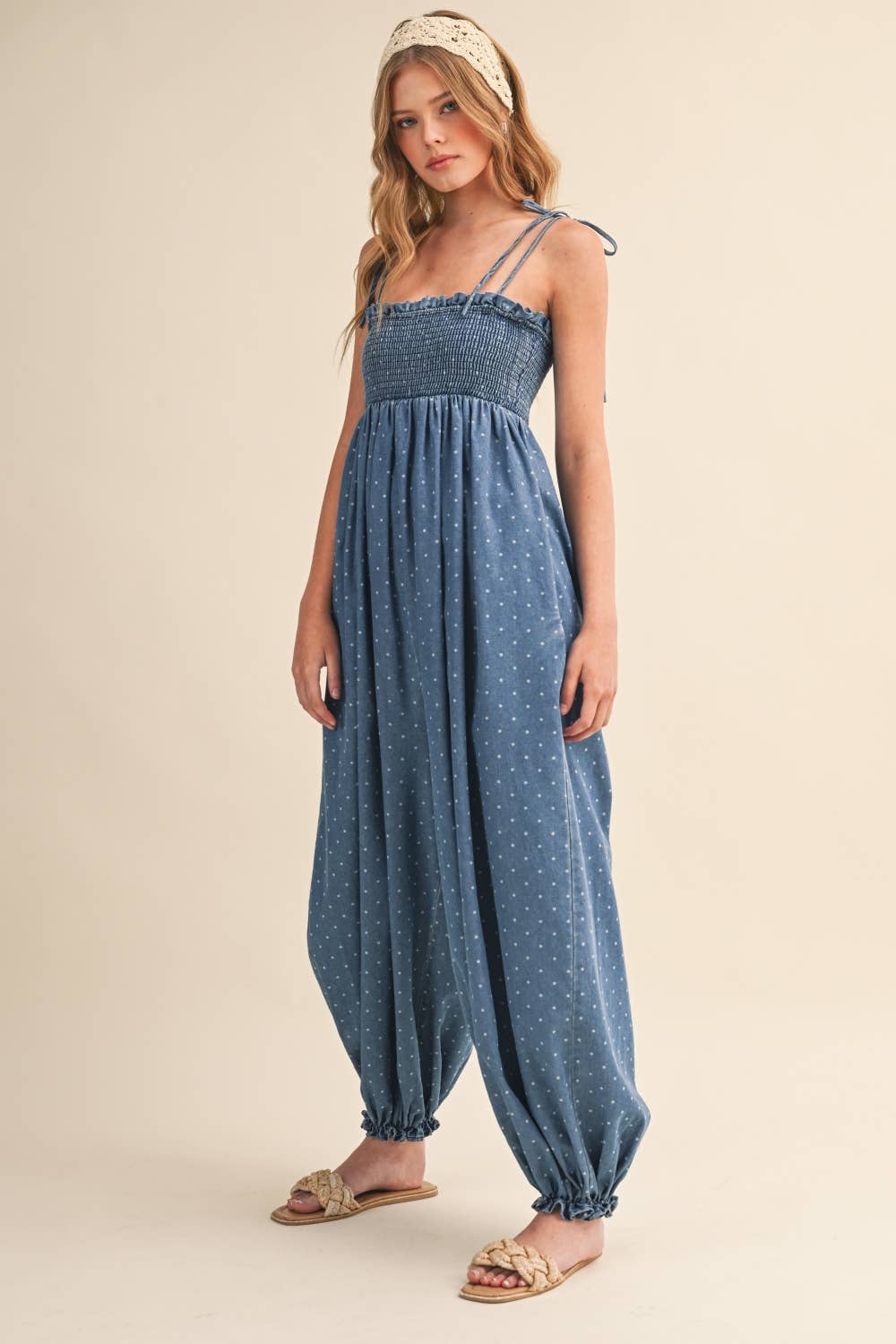 Polka Dot Jumpsuit