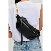 Celine Belt Bag in Black