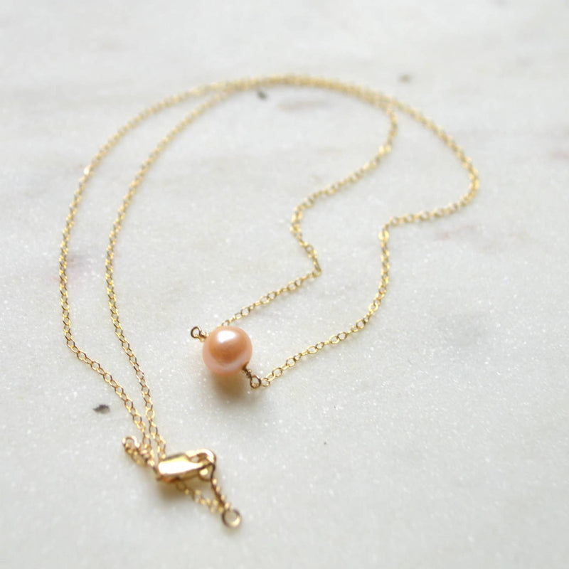 Single Pearl Necklace